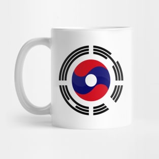 Lao Korean Multinational Patriot Flag Series Mug